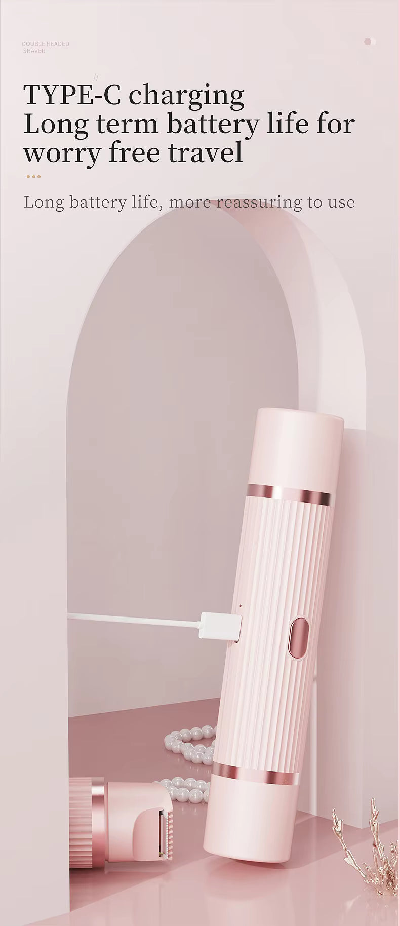 Double Head Electric Shaver